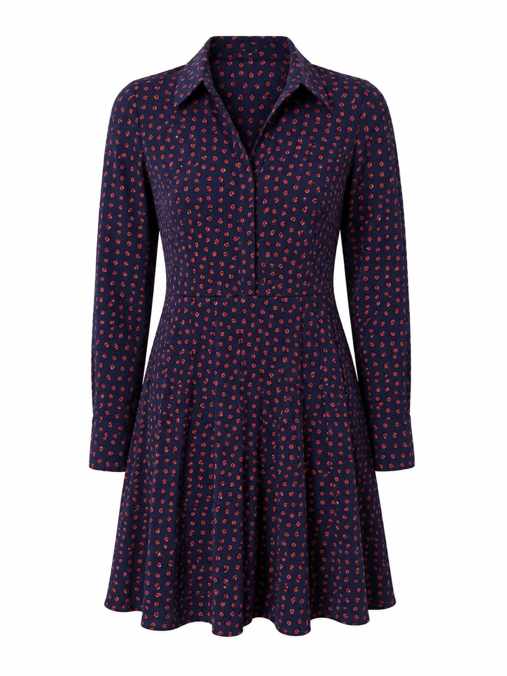 Ann Taylor NWT navy shirt dress, 0P